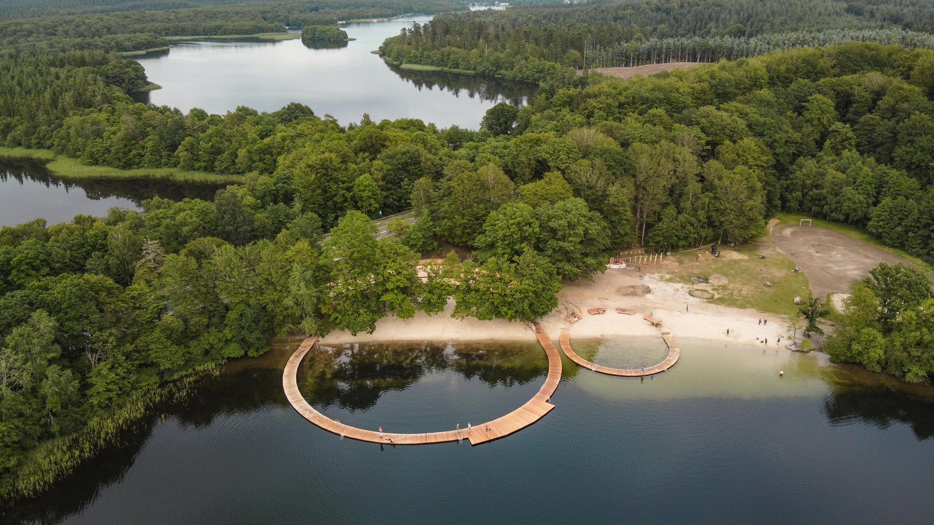 Almind Sø ved Silkeborg