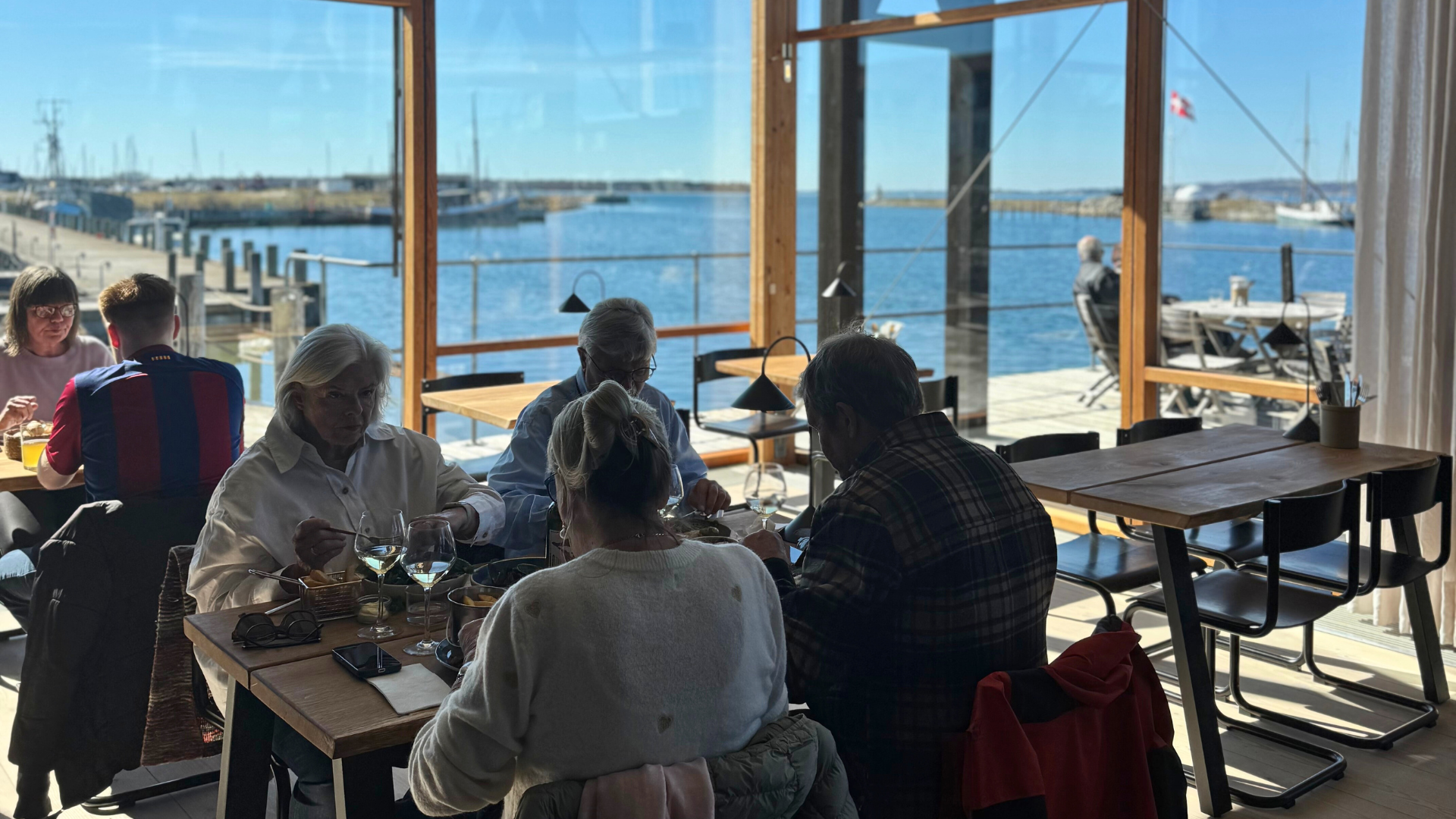 Brasserie 1868 restaurant i Ebeltoft