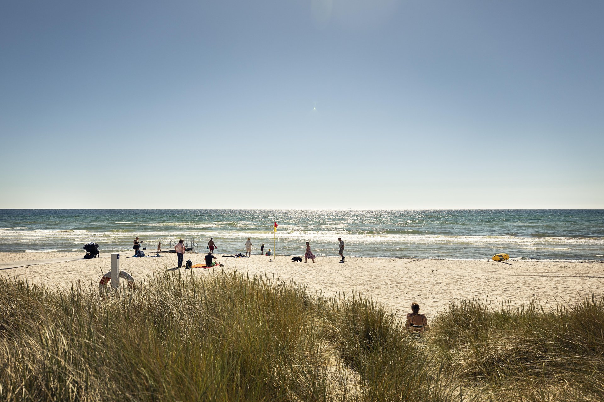 Sommer ved Grenaa Strand