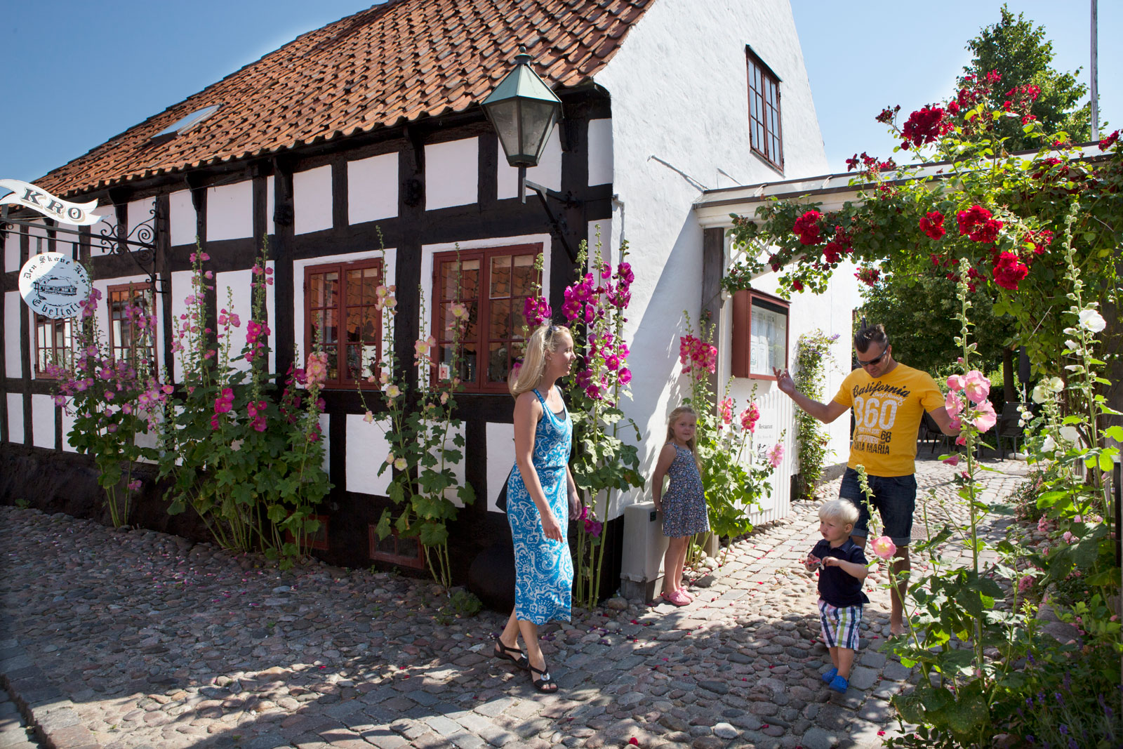 Familieferie i Ebeltoft på Djursland