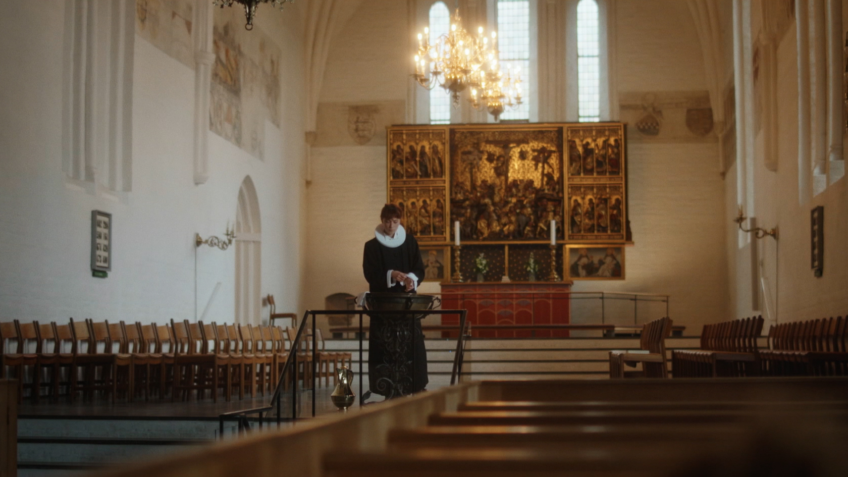 På jagt i Vor Frue Kirke