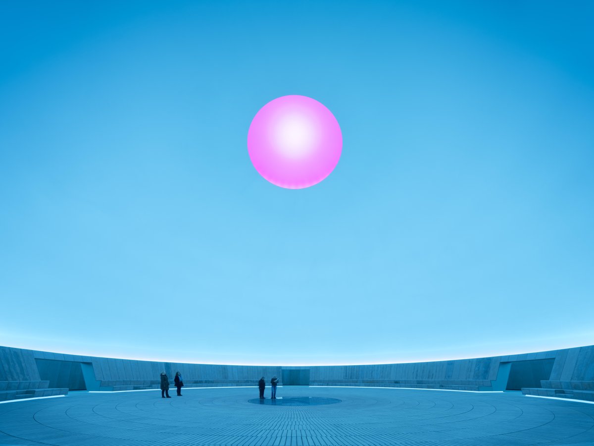 As Seen Below - a Skyspace by James Turrell på ARoS Aarhus Kunstmuseum