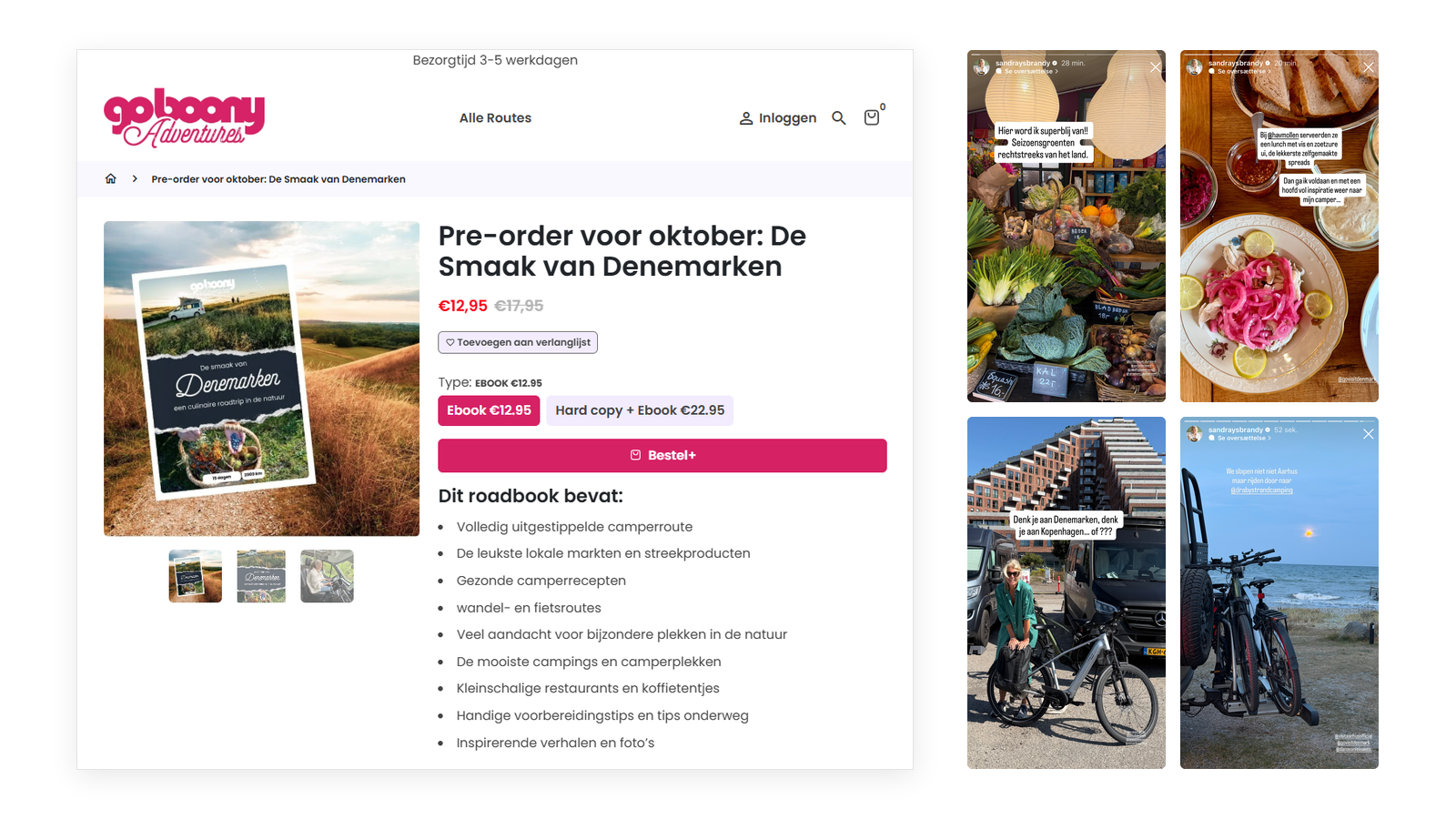 Eksempler fra samarbejde med Sandra Ysbrandy og Goboony