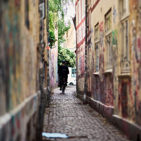 Path in the Latin Quarter, Aarhus