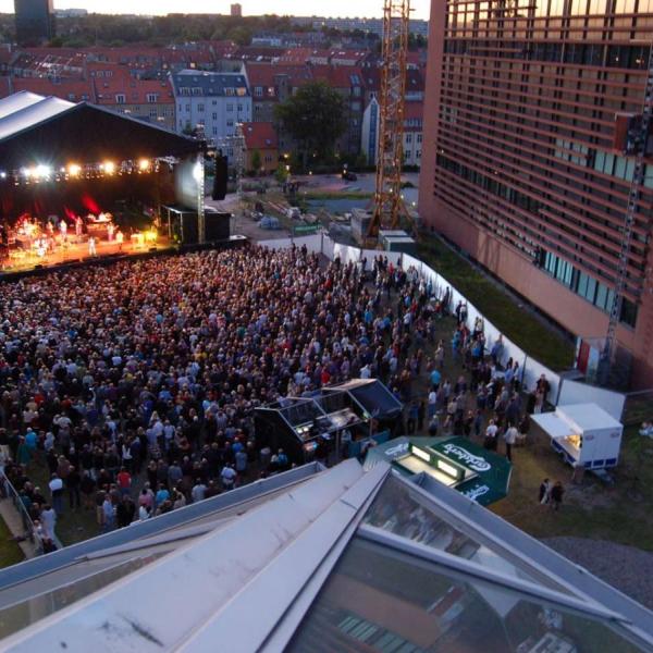 Concert near Musikhuset Aarhus