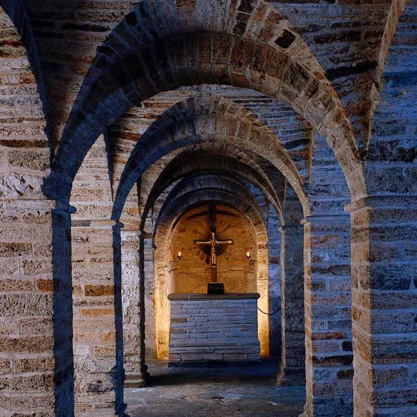 Crypt church in Church of Our Lady