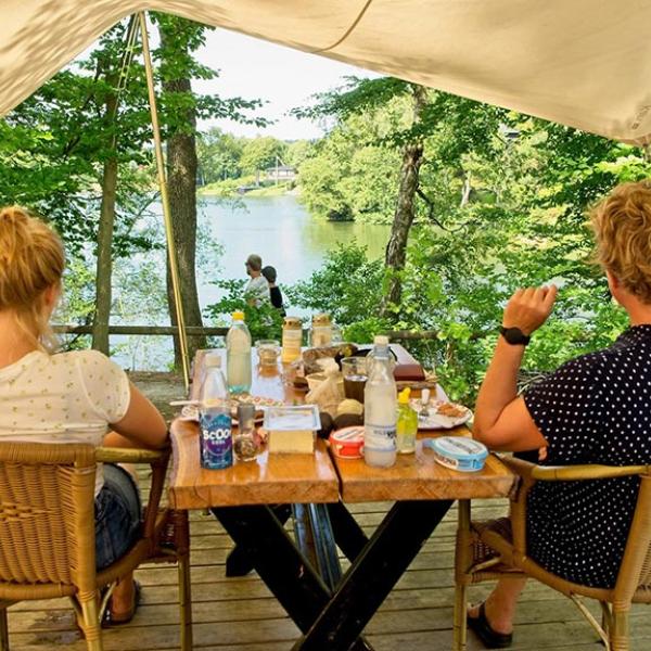 Skyttehusets Outdoor Camp i Søhøjlandet ved Silkeborg