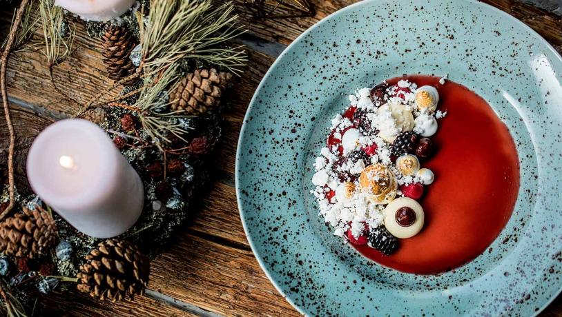 Christmas food at Langhoff & Juul, Aarhus