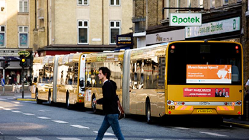 Transport med bybusser i Aarhus