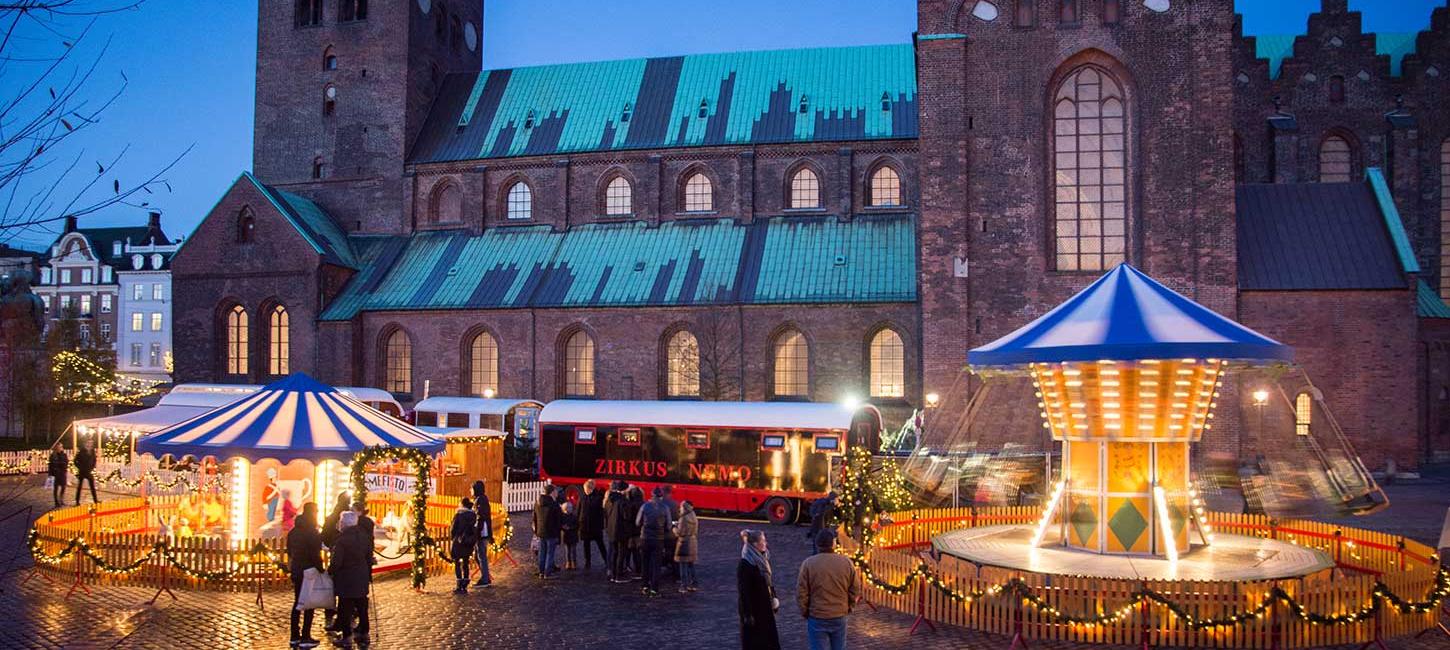 Christmas market by the Cathedral, Aarhus