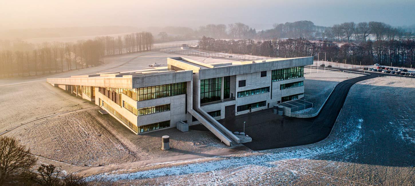 Moesgaard Museum, Aarhus during winter