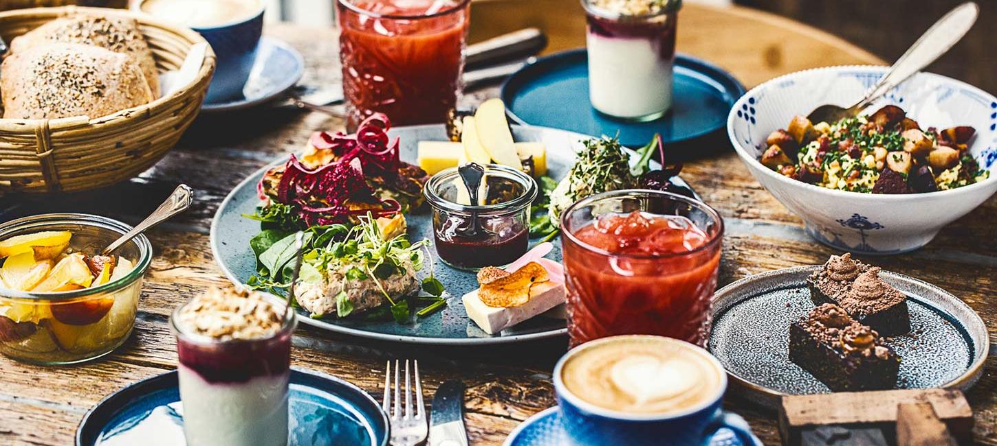 Delicious brunch at Langhoff & Juul restaurant in Aarhus