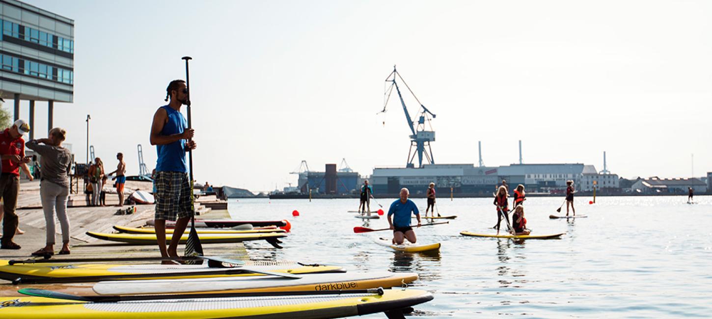 SUP Event ved Navitas i Aarhus