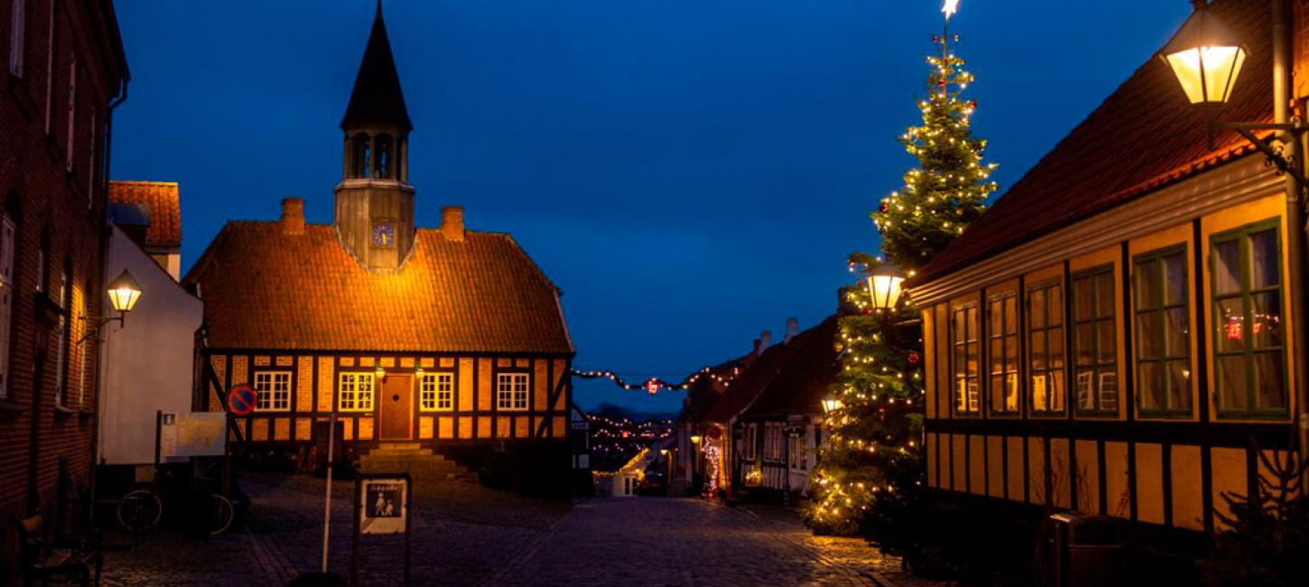 Julehygge i Ebeltoft på Djursland