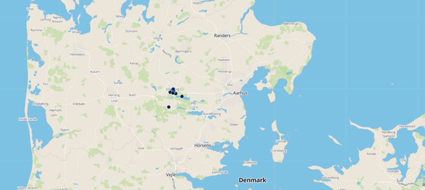 Map - Meet Silkeborg the Outdoor Capital of Denmark