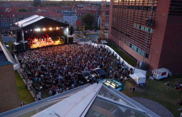Concert near Musikhuset Aarhus