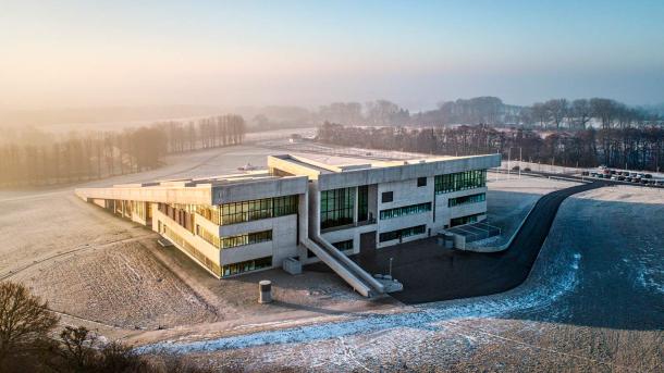 Moesgaard Museum, Aarhus during winter