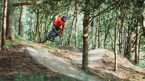 Mountain biking in the Lake District in Denmark