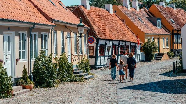 Family Holiday in the charming town Ebeltoft on Djursland