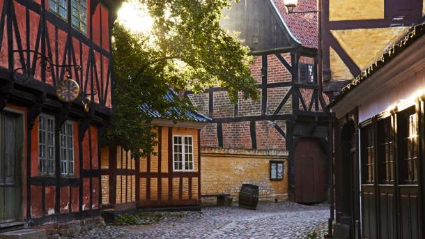 Algade i Den Gamle By i Aarhus