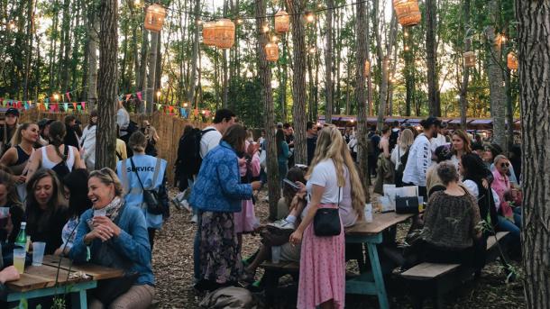 Stemning på NorthSide Festival i Aarhus