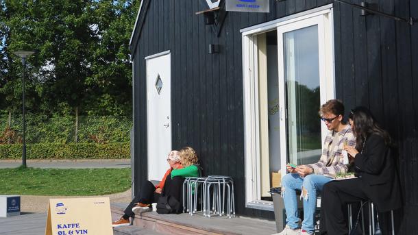 Kaj Kiosk på Aarhus Ø