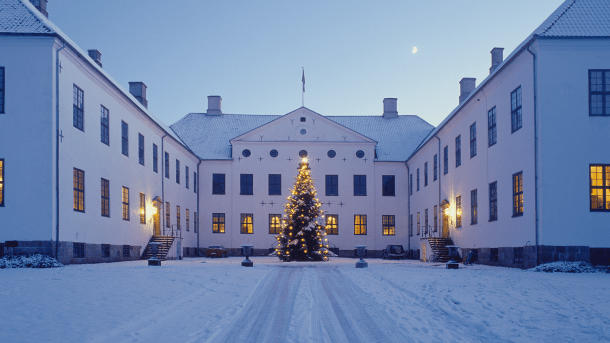 Jul på Clausholm slot