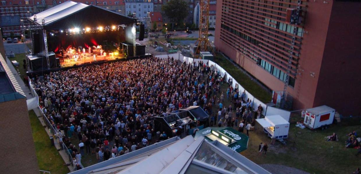 Concert near Musikhuset Aarhus