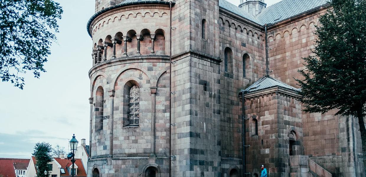 The Viborg Cathedral from the outside