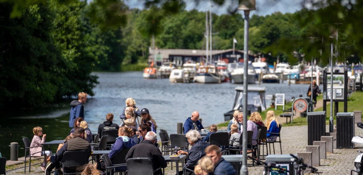Hygge i Ry ved Gudenåen