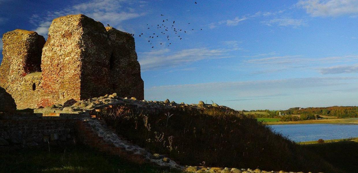 Kalø Castle Ruins on Djursland