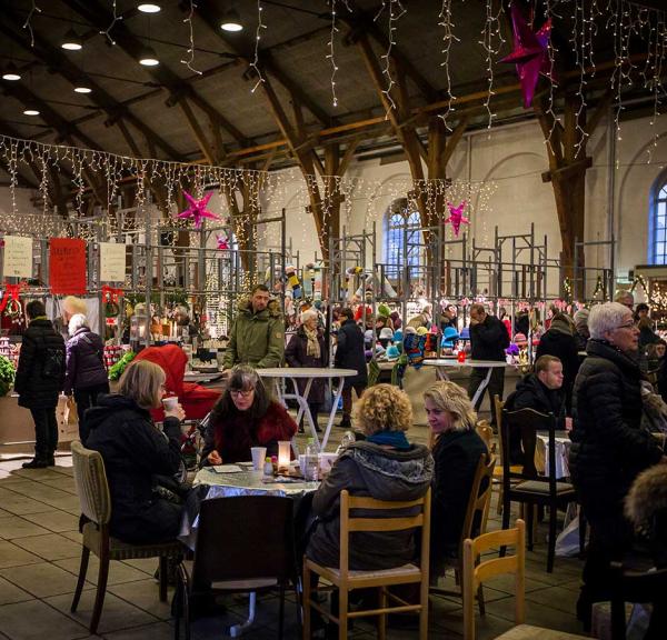 Christmas market at Ridehuset, Aarhus