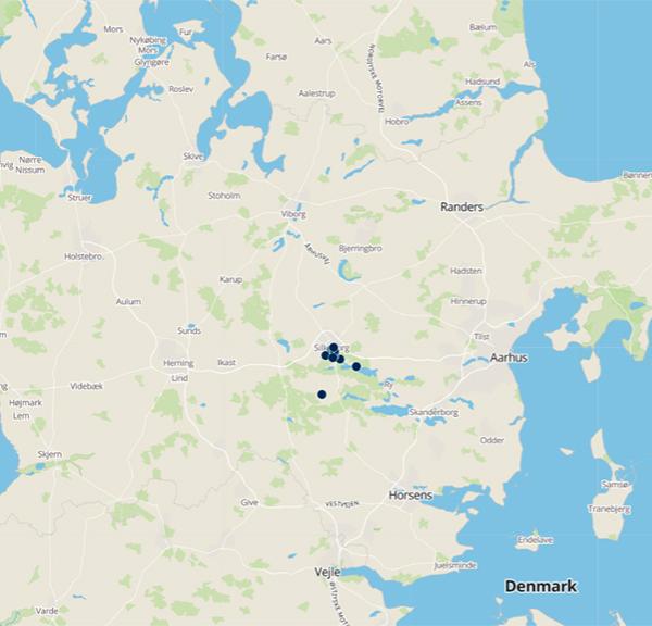 Map - Meet Silkeborg the Outdoor Capital of Denmark