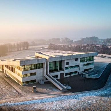 Moesgaard Museum, Aarhus during winter