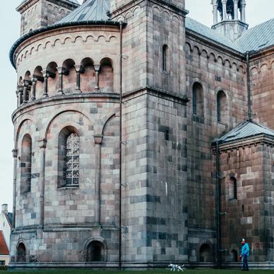 The Viborg Cathedral from the outside