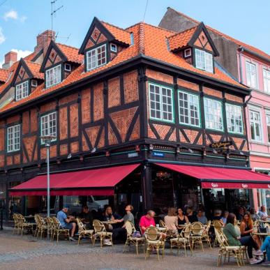Café Borgen i Houmeden i Randers