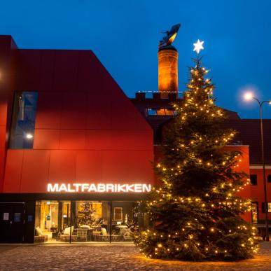 Jul på Maltfabrikken i Ebeltoft