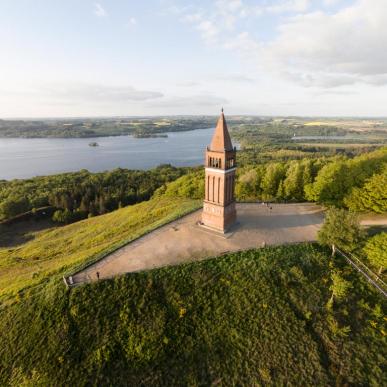 Himmelbjerget i Søhøjlandet i Aarhusregionen