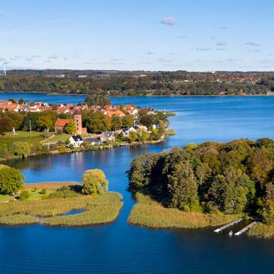 Skanderborg luftfoto