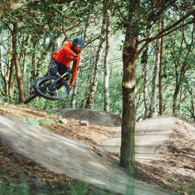 Mountain biking in the Lake District in Denmark