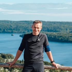 Simon Grimstrup - local in the Danish Lake District