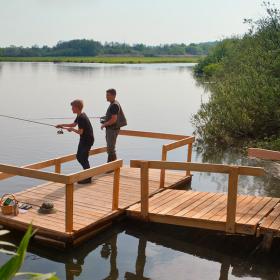 Lystfiskeri i Gudenåen ved Randers