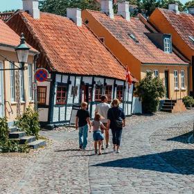 Family Holiday in the charming town Ebeltoft on Djursland