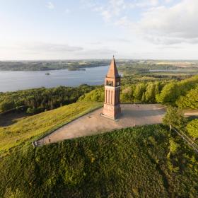 Himmelbjerget i Søhøjlandet i Aarhusregionen