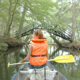 Canoe with Silkeborg Kanocenter