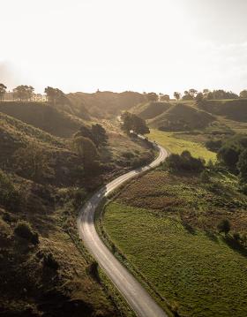 The rolling Dollerup Hills near Viborg