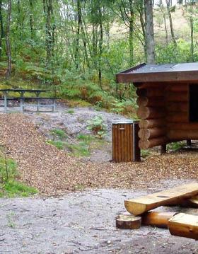 Shelter and outdoor camps in the Lake District