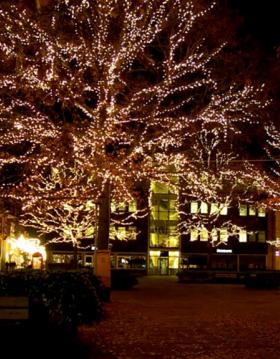 Julestemning på Torvet i Silkeborg
