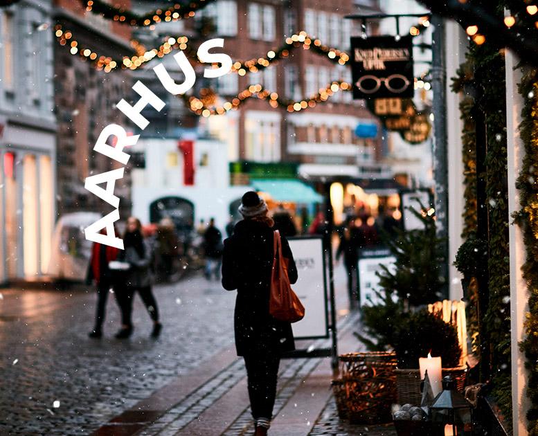 Jul i Aarhus med grafik