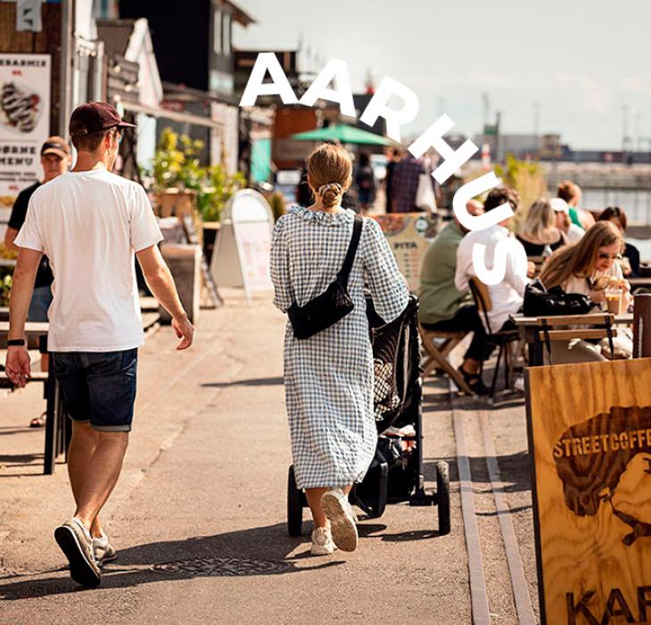 Aarhus - caféliv ved vandet